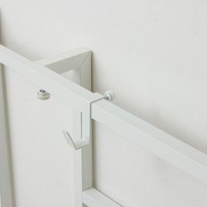 ハンガーラック スチール 伸縮 棚 玄関ラック...の詳細画像2