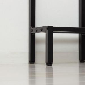 ハンガーラック スチール 伸縮 棚 玄関ラック...の詳細画像5