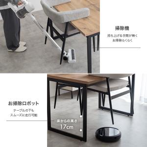 ダイニングセット 110cm 2人掛け 木目テ...の詳細画像4