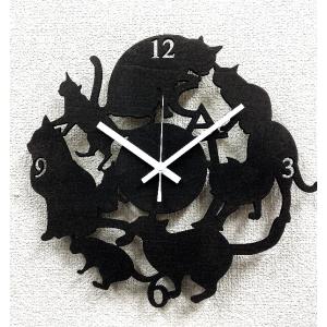 ヤマト工芸 特典付 ヤマトジャパン 振り子時計 CATS clock yamato