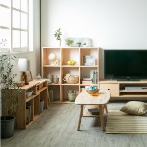 オープンシェルフ 木製シェルフ パイン材 北欧 おしゃれ カントリー