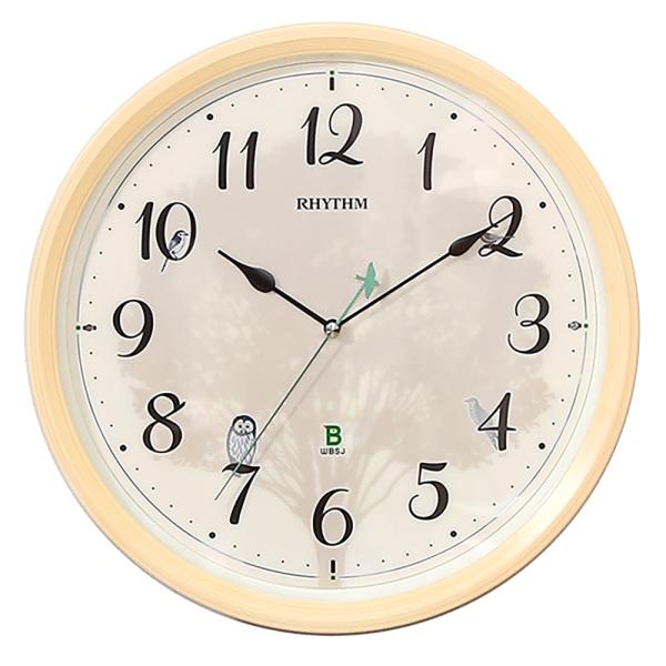 壁掛け時計 野鳥の美しいさえずり アンティーク おしゃれ 自然 ネイチャー 癒し 時報 野鳥の声図鑑...