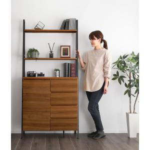MUSTBUY 本棚 ブックラック おしゃれ アンティーク クラシカル 木製