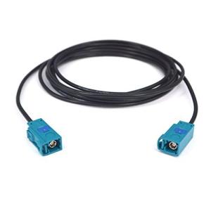 leeyovk DAB車用アンテナケーブルFakraアダプターTV GPS Fakra"Z"メスピグテールケーブルRG174 6m カーステレオア