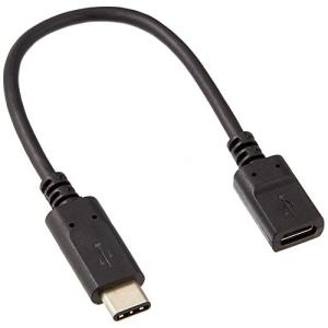 エレコム スマートフォンUSBケーブル/USB2.0/microBメス-C/0.15m