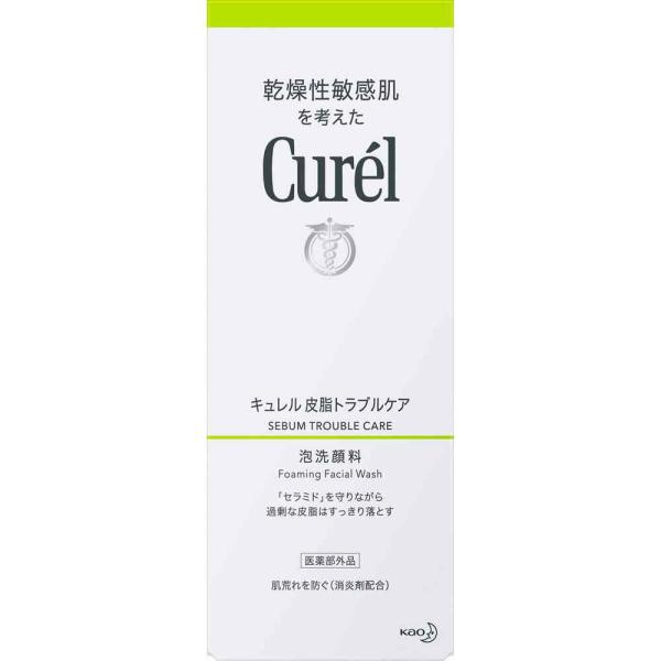 キュレル　皮脂トラブルケア泡洗顔料　１５０ｍＬ(M)