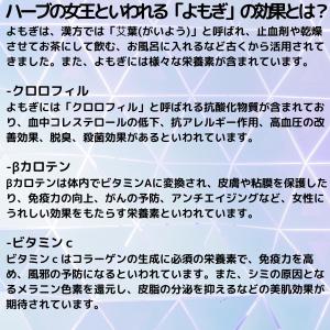 よもぎ茶 カフェインフリー 10g(2g x ...の詳細画像3