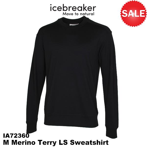 【30%OFF】icebreaker(アイスブレーカー) M Merino Terry LS Swe...