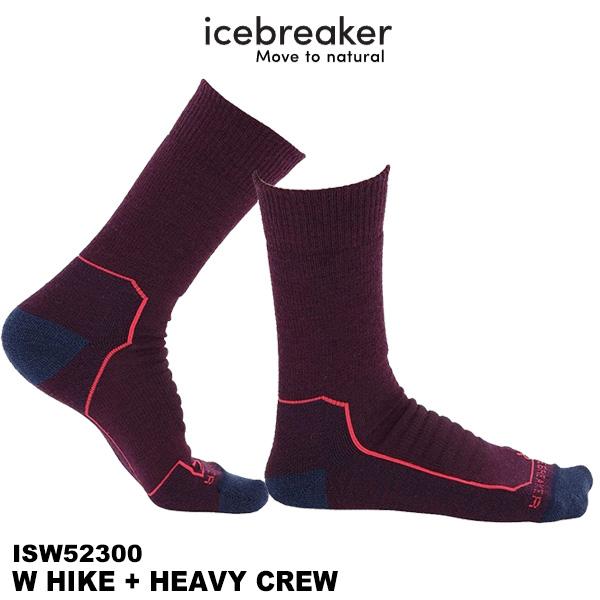 icebreaker(アイスブレーカー) ウィメンズハイク+ヘビークルー (W Hike+Heavy...