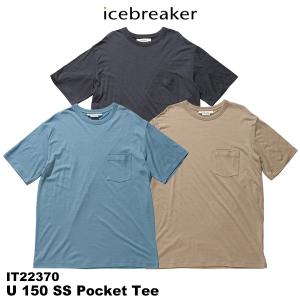 icebreaker(アイスブレーカー) U 150 SS Pocket Tee (150 ショートスリーブ ポケット ティー)｜rakuzanso