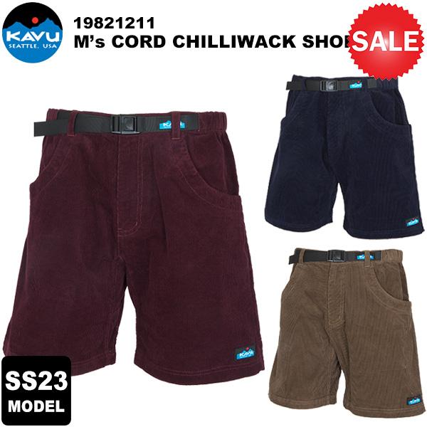 【50%OFF】KAVU(カブー) メンズ コードチリワックショーツ 19821211 2023春夏...