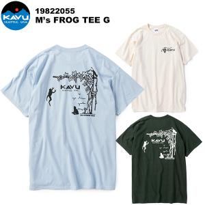 KAVU(カブー) メンズ フロッグ Tシャツ G 19822055｜rakuzanso