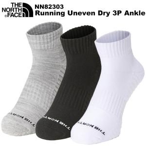 THE NORTH FACE(ノースフェイス) Running Uneven Dry 3P Ankle(ランニングアンイーブンドライ3Pアンクル) NN82303｜rakuzanso