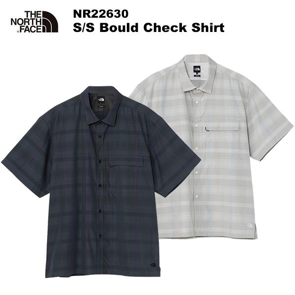 THE NORTH FACE(ノースフェイス) S/S Bould Check Shirt(ショート...