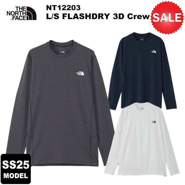 THE NORTH FACE(ノースフェイス) L/S FLASHDRY 3D Crew(ロングスリ...