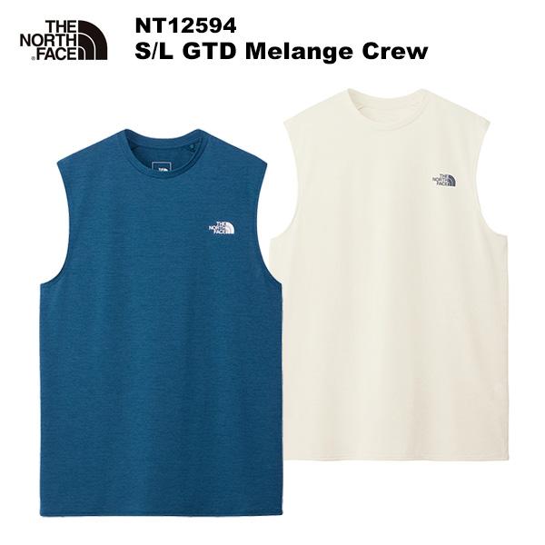 THE NORTH FACE(ノースフェイス) S/L GTD Melange Crew(スリーブレ...