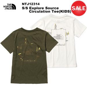 THE NORTH FACE(ノースフェイス) S/S Explore Source Circulation Tee(KIDS)(ショートスリーブエクスプロールソースサーキュレーションティー) NTJ12314｜rakuzanso