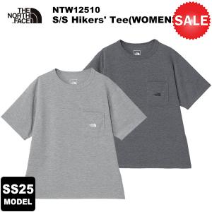 【30%OFF】THE NORTH FACE(ノースフェイス) 【2025春夏モデル】S/S Hikers Tee(WOMENS)(ショートスリーブハイカーズティー) NTW12510｜楽山荘