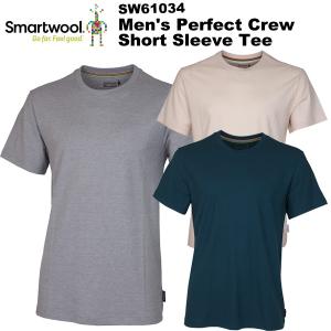 smartwool (スマートウール） メンズ パーフェクトクルー ショートスリーブティー SW61034の商品画像