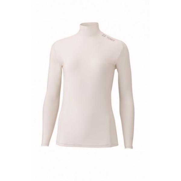 ヨネックス YONEX ウィメンズ ハイネック長袖シャツ STBF1515 (011)ホワイト【ゆう...