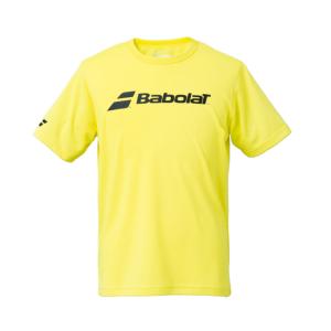 BabolaT(バボラ）メンズ テニス Tシャツ CLUBショートスリーブシャツ BUP1510C (YL00)イエロー【ゆうパケット対応可】｜rally
