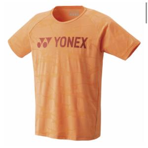 YONEX(ヨネックス)　ユニドライTシャツ（フィットスタイル）16656(222)ライトオレンジ　【ゆうパケット対応可】｜rally