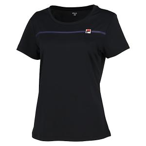 FILA（フィラ） テニスウェア Tシャツ 半袖 レディース ゲームシャツ