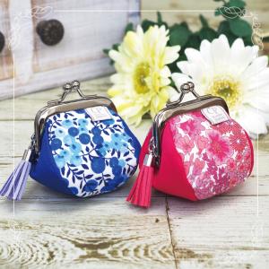 がま口財布 リバティプリント コインケース 小...の詳細画像2