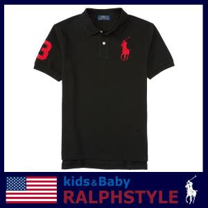 Ralph ビッグポニー　黒　ラルフローレン ポロシャツ XL ブラック　現行 POLO RALPH LAUREN ポロ ラルフローレン ポロシャツ 半袖 メンズ