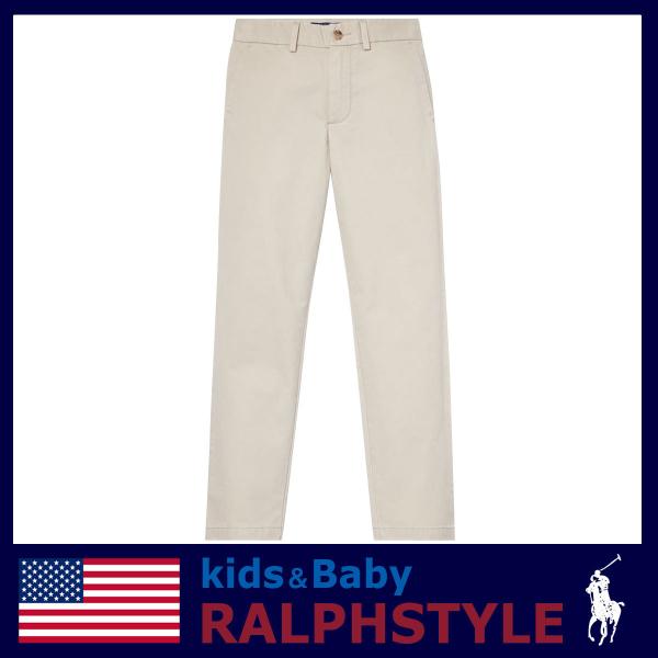 ポロ ラルフローレン スキニーパンツ チノパンツ ロングパンツ ベージュ ジュニア ボーイズ