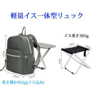 カバン イス付リュック 3Way かばん メン...の詳細画像1