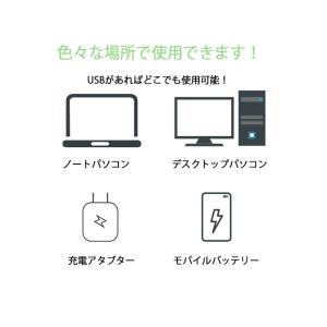 LEDランプ USB LEDライト12灯 重ね...の詳細画像3