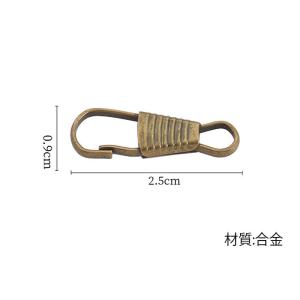 (1個入)ファスナー取っ手 合金 自動バネ式 ...の詳細画像2