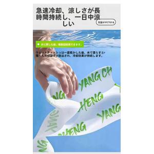 ミントエキス配合 クールおしぼりタオル ひんや...の詳細画像5