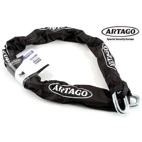 チェーン 盗難防止 バイク 自転車 ARTAGO アルタゴ 14.150 特殊鋼材 14φ 極太 チ...
