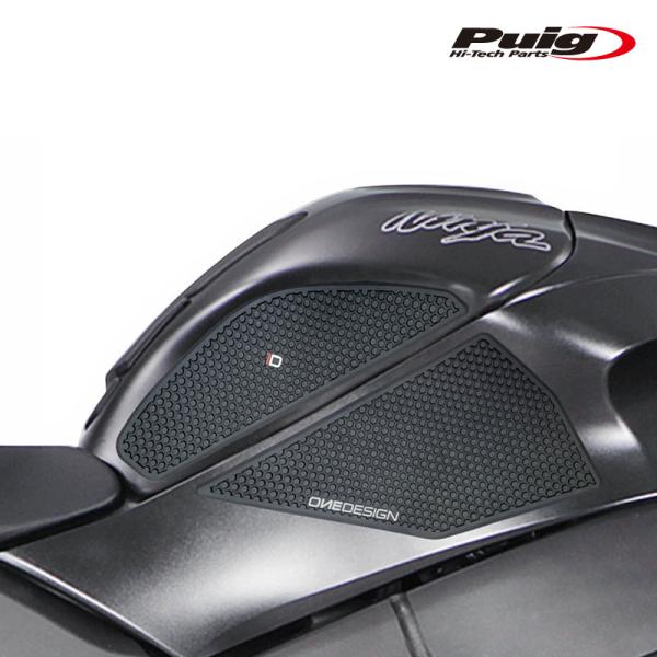 Puig 20081N SPECIFIC SIDE TANK PADS [BLACK] ZX-10R...