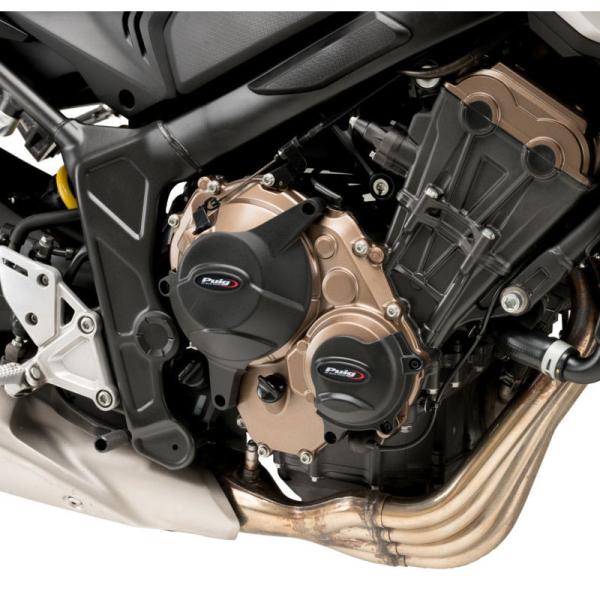 Puig 20625N ENGINE PROTECTOR COVER [BLACK] HONDA C...