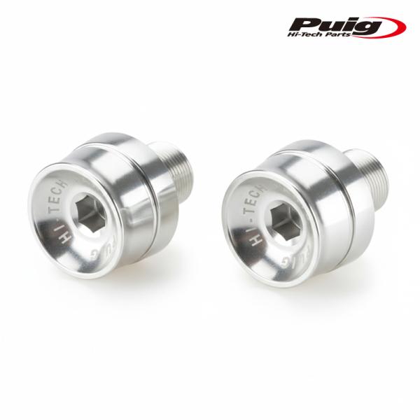 Puig 21014P BAR ENDS SPEED MODEL [SILVER] KAWASAKI...