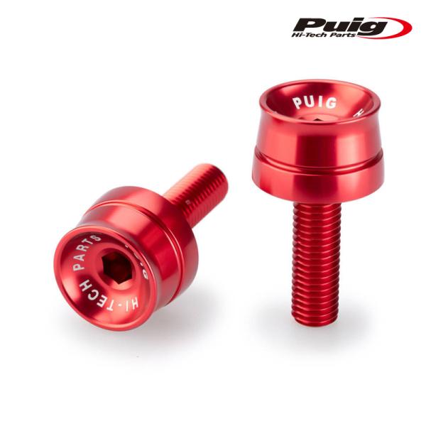 Puig 21018R BAR ENDS SPEED MODEL [RED] BMW C400GT ...