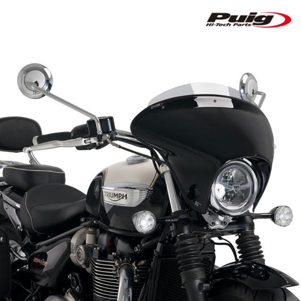Puig 21116H BATWING SML WINDSHIELD SPORT [SMOKE] T...