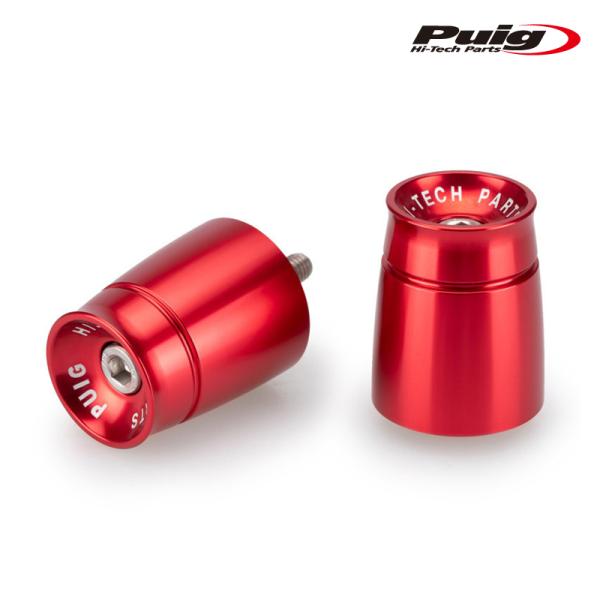 Puig 21400R BAR ENDS SPORT MODEL [RED] YAMAHA YZF-...