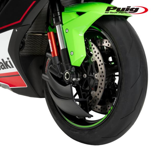Puig 21452J BRAKE COOLER [MATT BLACK] Kawasaki ZX-...