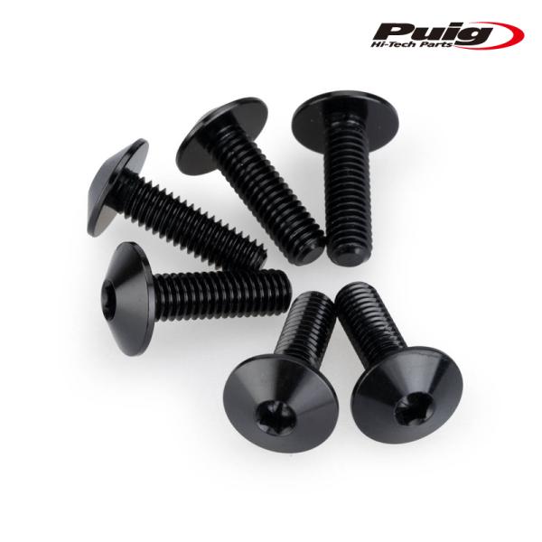 Puig 21764N SCREW KIT ANODIZED FOR SCREENS [BLACK]...