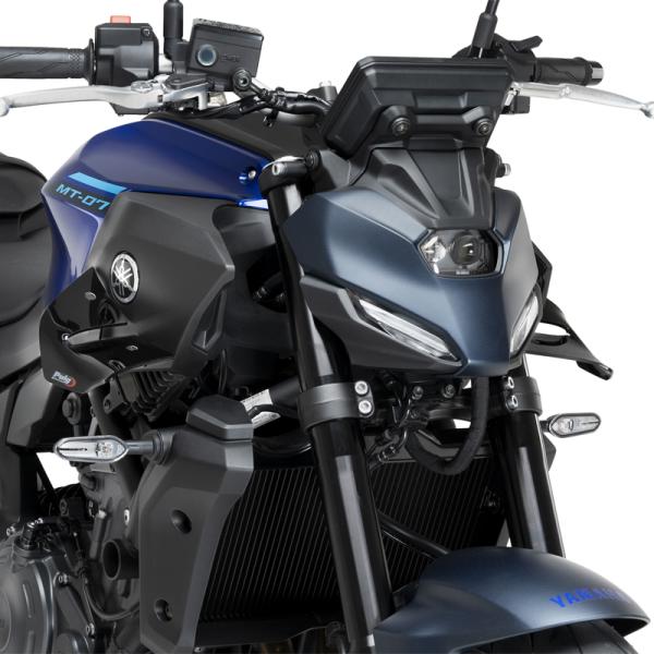 Puig 22416N SPOILERS D12 [BLACK] YAMAHA MT-07(25) ...