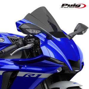 Puig（プーチ） Puig 3826H RACING-SCREEN [SMOKE] YAMAHA YZF-R1/R1M