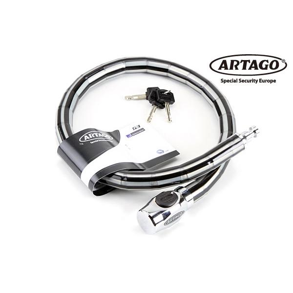 ARTAGO 5310 アルタゴ #53art 特殊鋼材 スチールリンク ロック 100cm ラバー...