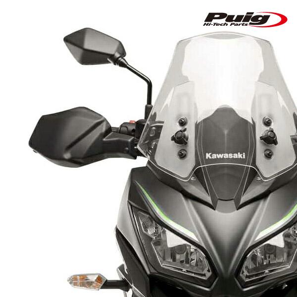 Puig 8951J HAND GUARD [MATT BLACK] Kawasaki VERSYS...