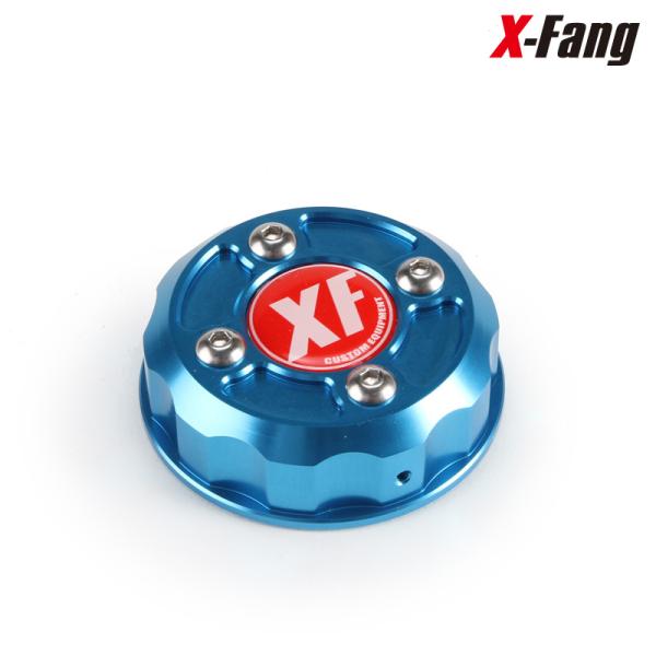 X-Fang BTC401BL Billet Brake Fluid Tank Cap BLUE ビ...