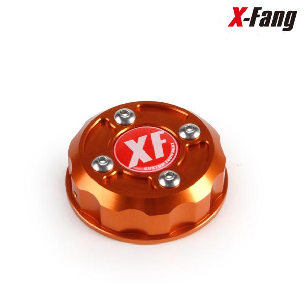 X-Fang BTC401OR Billet Brake Fluid Tank Cap ORANGE...