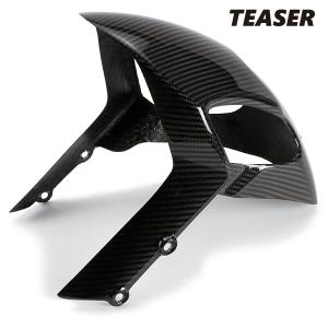 TEASER FFD03G <br>FRONT FENDER<br>[DRY CARBON HG] <br>DUCATI　MONSTER696 <br> ティーザー カーボン フロント フェンダー｜ram777